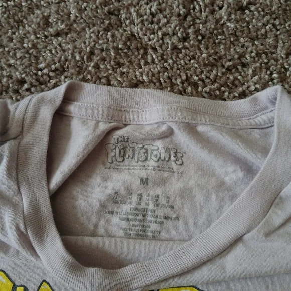 🧚‍♀️The Flintstones Lavender Graphic Tee | Modern Cartoon Logo - Picture 3 of 4